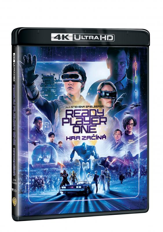 Kniha: FILM  READY PLAYER ONE: HRA ZAČÍNÁ BD (UHD) - WB
