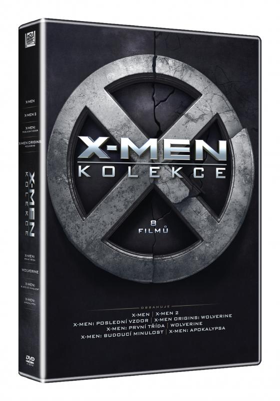 Kniha: Film:  X-Men Kolekce 8 Filmů 8Dvd - Film
