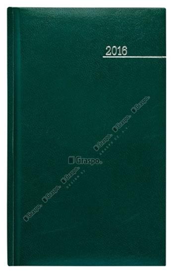 Kniha: Diář 2016 - Kronos zelený týdenní kapesníautor neuvedený