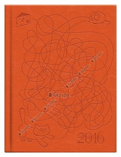 Kniha: Diář 2016 Crazy - Tom oranžovýautor neuvedený