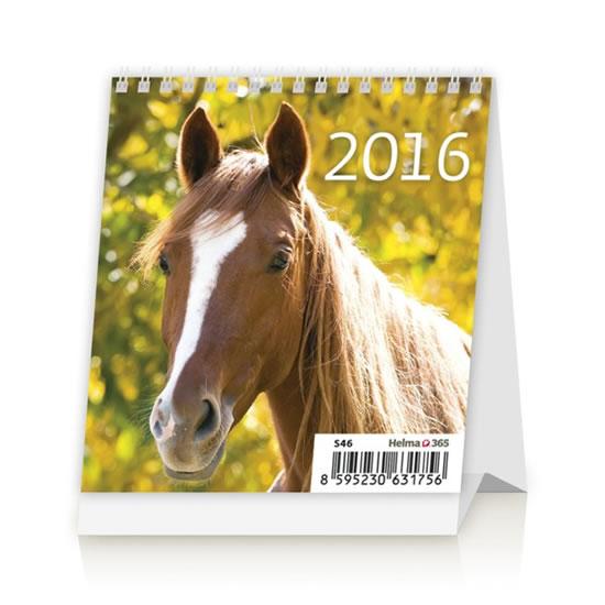 Kniha: Kalendář stolní 2016 - Mini Horsesautor neuvedený