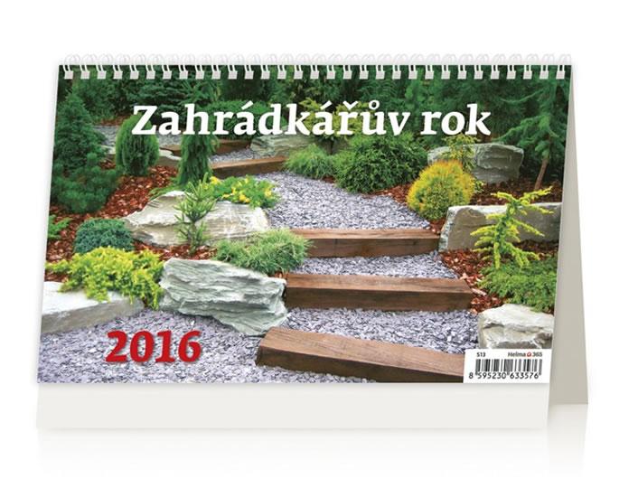 Kniha: Kalendář stolní 2016 - Zahrádkářův rokautor neuvedený