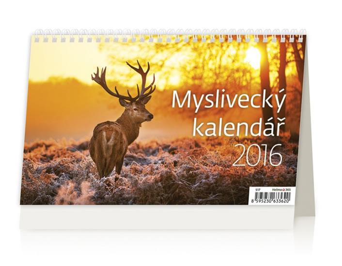 Kniha: Kalendář stolní 2016 - Myslivecký kalendářautor neuvedený