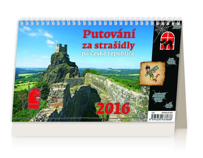 Kniha: Kalendář stolní 2016 - Putování za strašidly po České republiceautor neuvedený