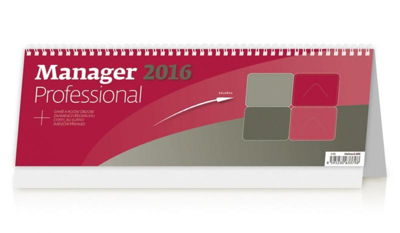 Kniha: Kalendář stolní 2016 - Manager Professionalautor neuvedený