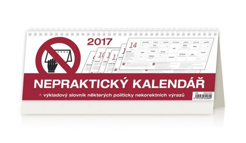 Kniha: Kalendář stolní 2017 - Nepraktický kalendářautor neuvedený