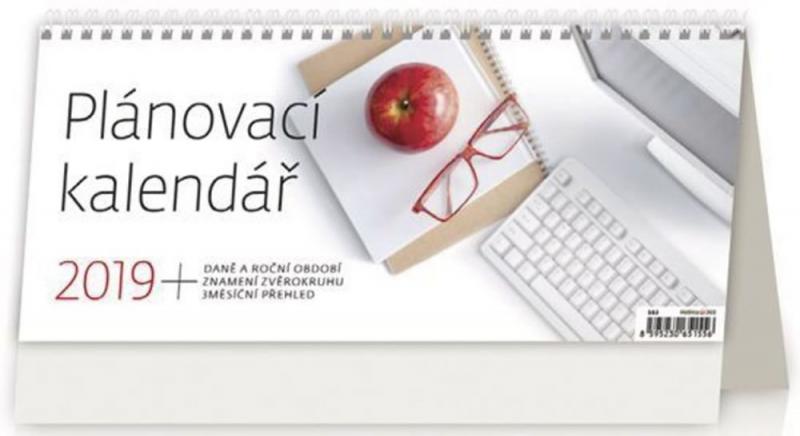 Kniha: Kalendář stolní 2019 - Plánovací kalendářautor neuvedený