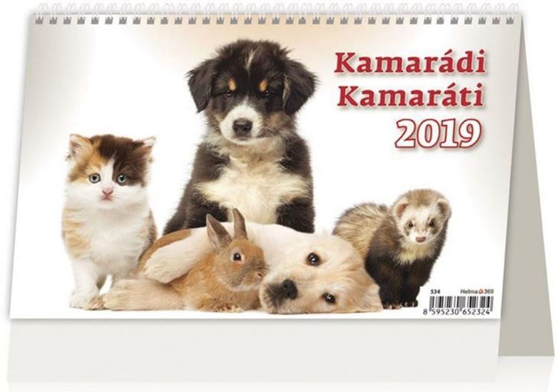 Kniha: Kalendář stolní 2019 - Kamarádi/Kamarátiautor neuvedený