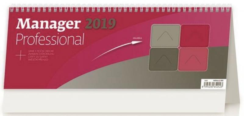 Kniha: Kalendář stolní 2019 - Manager Professionalautor neuvedený