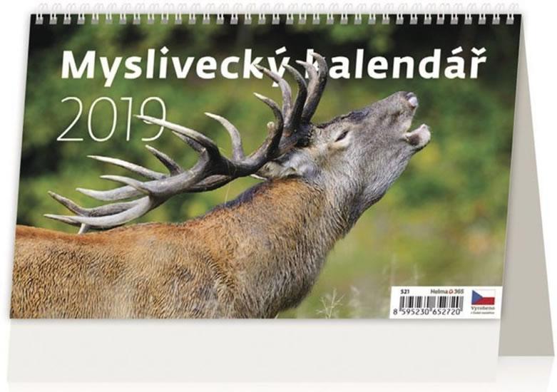 Kniha: Kalendář stolní 2019 - Myslivecká kalendářautor neuvedený