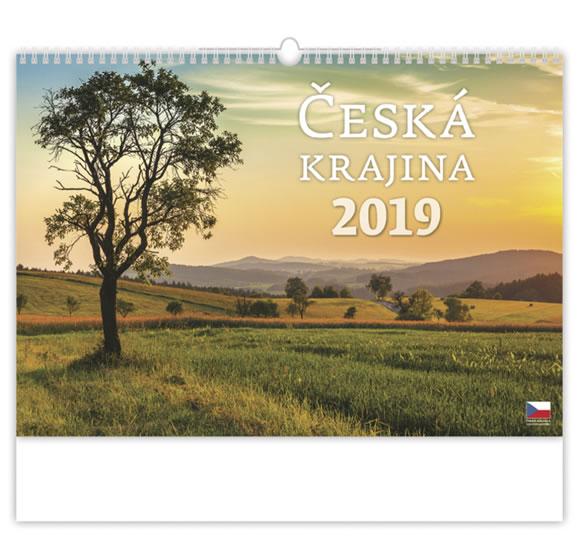 Kniha: Kalendář nástěnný 2019 - Česká krajinaautor neuvedený