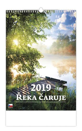 Kniha: Kalendář nástěnný 2019 - Řeka čarujeautor neuvedený