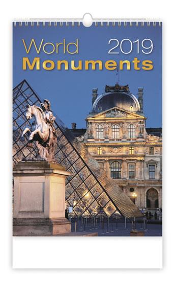 Kniha: Kalendář nástěnný 2019 - World Monumentsautor neuvedený