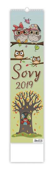 Kniha: Kalendář nástěnný 2019 - Sovyautor neuvedený