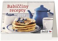 Kalendář stolní 2019 - Babiččiny recepty