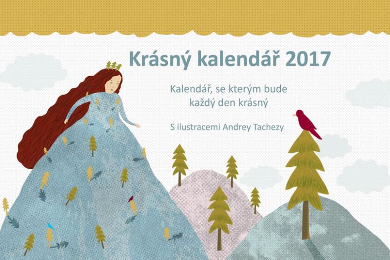 Kniha: Krásný kalendář 2017 (klasik) - Tachezy Andrea