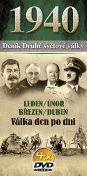 Kniha: Deník 2. světové války leden až  duben 1940autor neuvedený