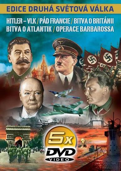 Kniha: Druhá světová válka - 1. díl - 5DVDautor neuvedený