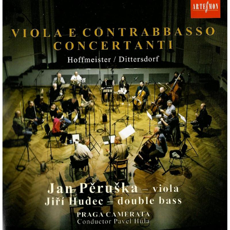 Kniha: Karl Ditters von Dittersdorf, Franz Anton Hoffmeister: Viola E Contrabbasso Concertanti (Jan Pěruška - Karl Ditters von Dittersdorf