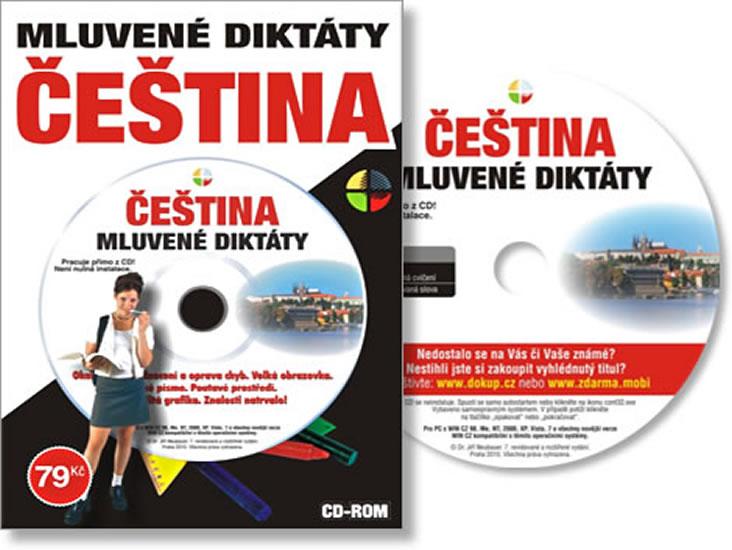 Kniha: Český jazyk – Mluvené diktáty – učivo ZŠ a SŠ - CDautor neuvedený