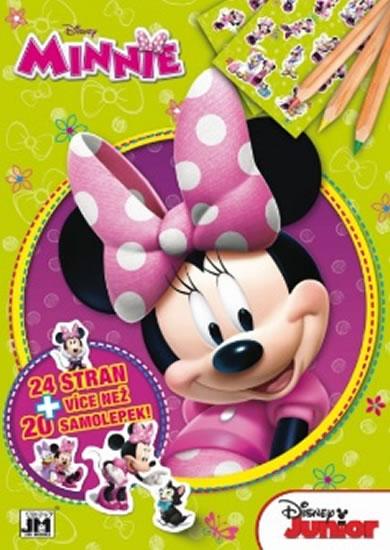 Kniha: Minnie - Omalovánka A4+autor neuvedený