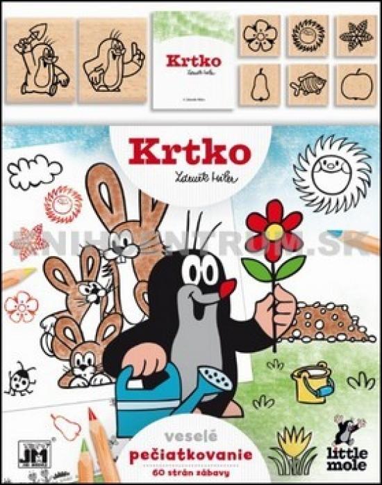 Kniha: Veselé pečiatkovanie/ Krtko - Miler Zdeněk