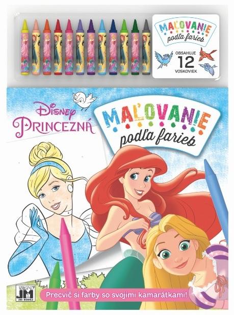 Kniha: Maľovanie podľa farieb/ Princeznéautor neuvedený