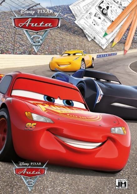 Kniha: Vymaľovanka A4/ Cars 3autor neuvedený