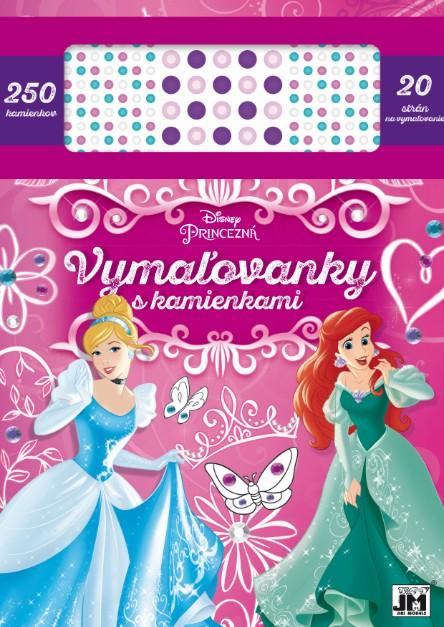 Kniha: Vymaľovanky s kamienkami/ Disney Princeznéautor neuvedený