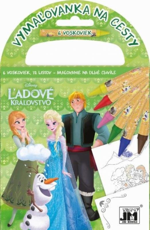 Kniha: Vymaľovanka na cesty/ Ľadové kráľovstvo 2 - Disney