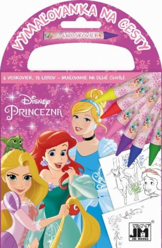 Kniha: Vymaľovanka na cesty/ Princezné 2 - Disney