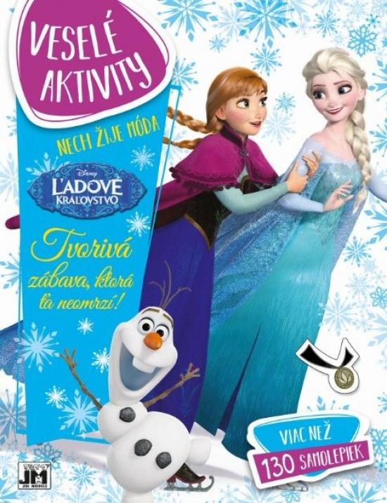 Kniha: Veselé aktivity/ Ľadové kráľovstvo - Disney