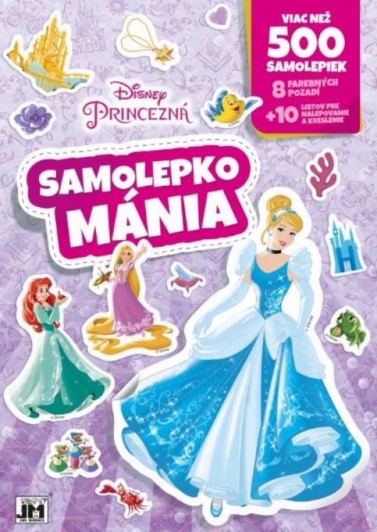 Kniha: Samolepkománia/ Princezné - Disney