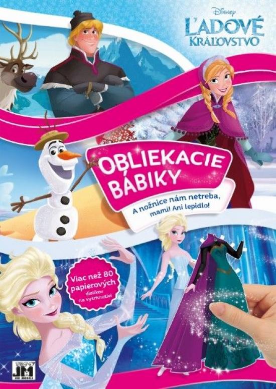 Kniha: Obliekacie bábiky/ Ľadové kráľovstvo - Disney