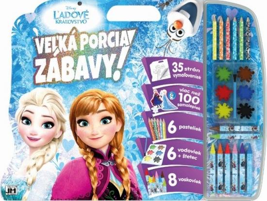 Kniha: Mega vymaľovanková súprava/ Ľadové kráľovstvo - Disney