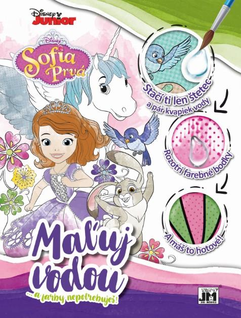 Kniha: Maľuj vodou - Sofia prvá A4autor neuvedený