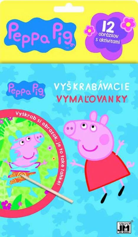 Kniha: Vyškrabávacie vymaľovanky/ Peppaautor neuvedený