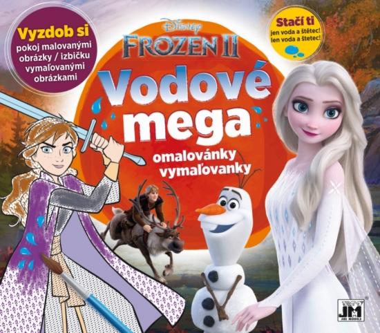 Kniha: Mega vodové vymaľovanky/ Ľadové kráľovstvo - Disney