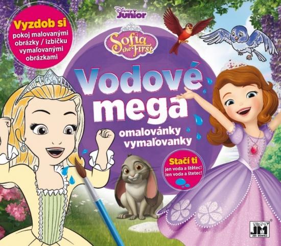 Kniha: Mega vodové vymaľovanky/ Sofia prvá - Disney