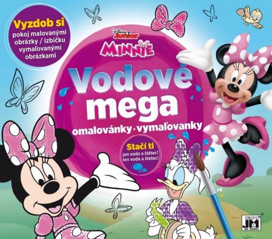 Kniha: Mega vodové vymaľovanky/ Minnie - Disney