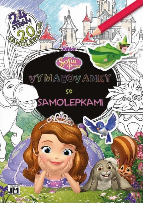 Kniha: Vymaľovanka A4+/ Sofia prvá - Disney