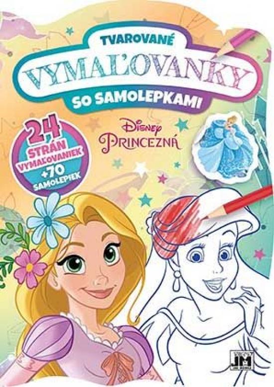 Kniha: Tvarované vymaľovanky/ Princeznéautor neuvedený