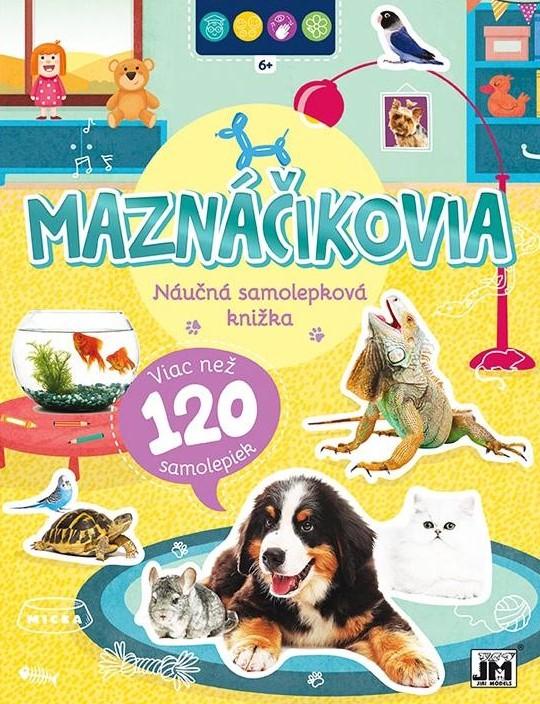 Kniha: Samolepková knižka/ Maznáčikoviaautor neuvedený