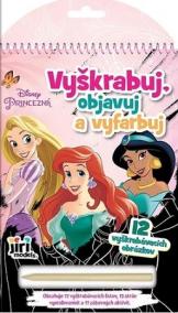 Vyškrabávacie vymaľovanky/ Princezné