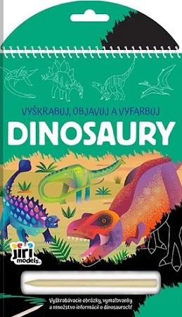 Kniha: Vyškrabávacie vymaľovanky/ Dinosauryautor neuvedený
