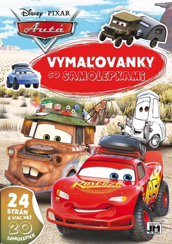 Kniha: Vymaľovanky A4+/ Cars - Disney/Pixar