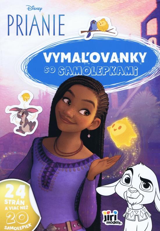 Kniha: Vymaľovanky A4+/ Prianie - Disney