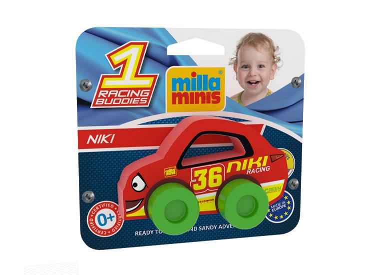Kniha: Závodní auto RACING BUDDIES - Niki 36/červenéautor neuvedený