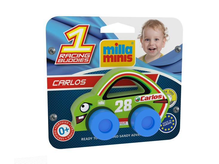 Kniha: Závodní auto RACING BUDDIES - Carlos 28/zelenéautor neuvedený