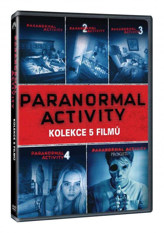 Kniha: FILM  PARANORMAL ACTIVITY: KOLEKCE 5 FILMŮ 5DVD - Paramount